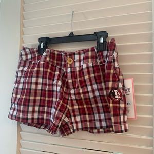 FSU shorts NWT